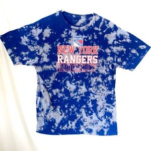 New York Rangers custom dyed T-shirt